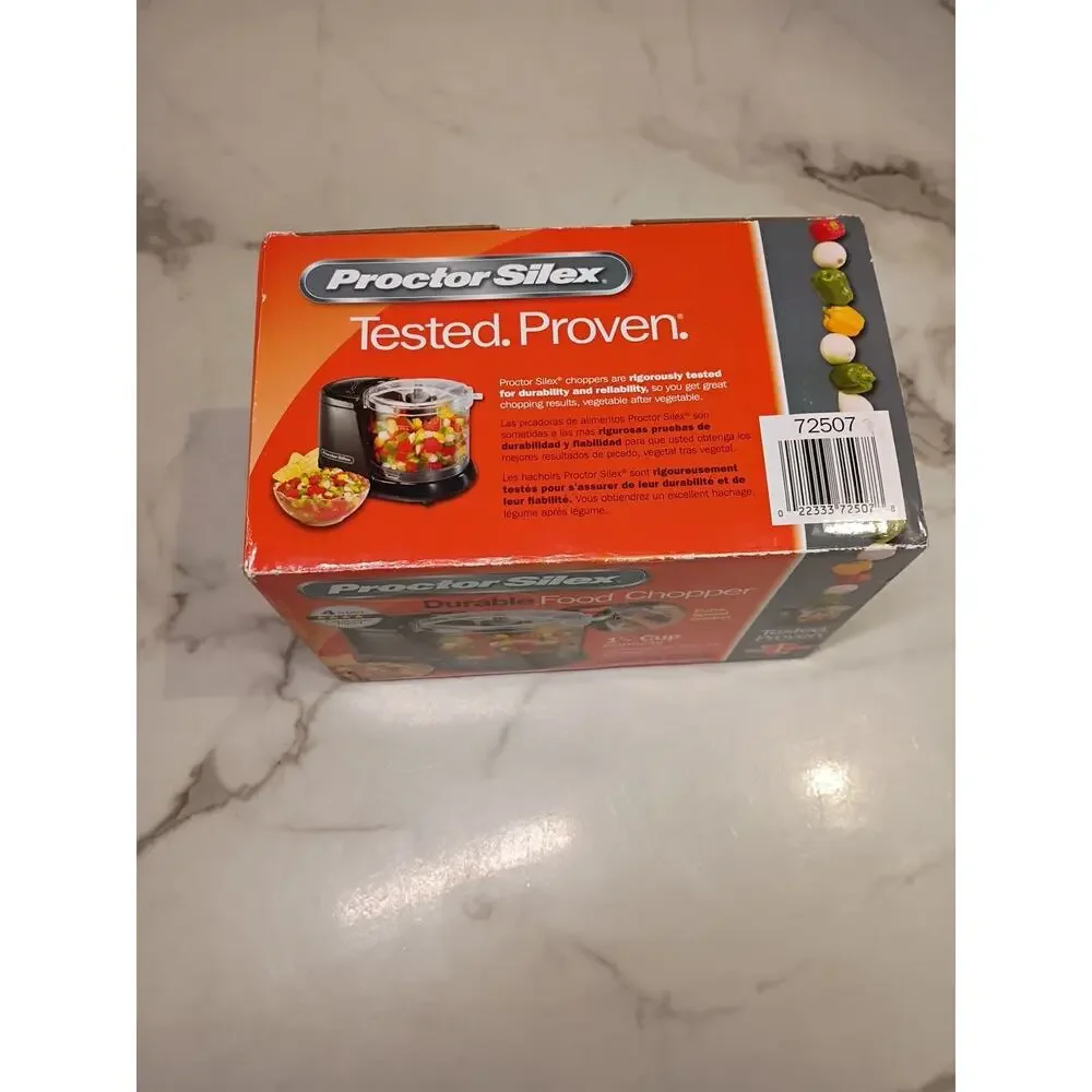 Proctor Silex 72507 1.5 Cup Food Chopper New